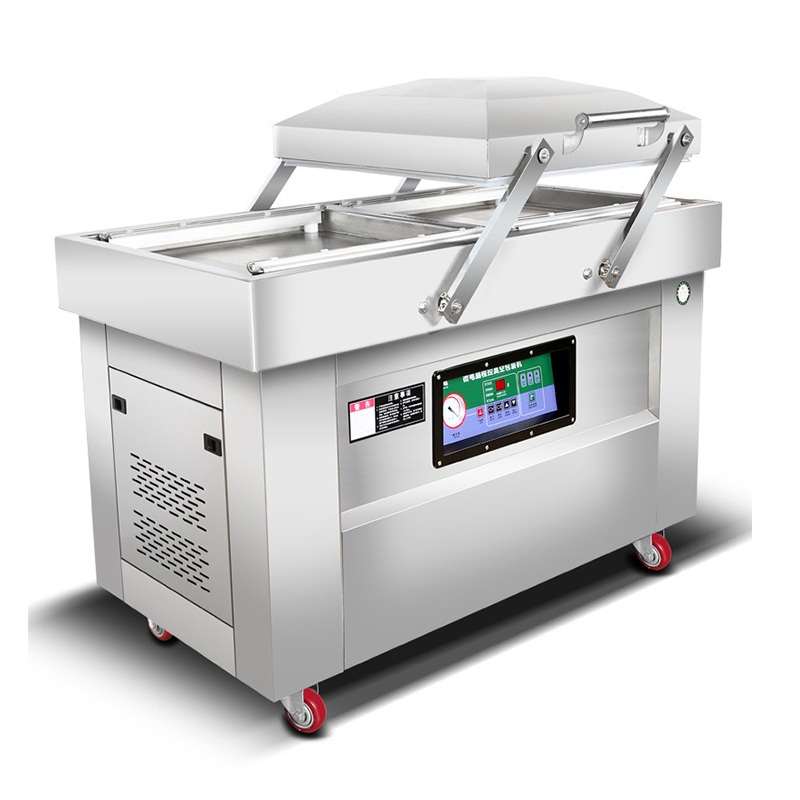 Double-chamber vacuum machine