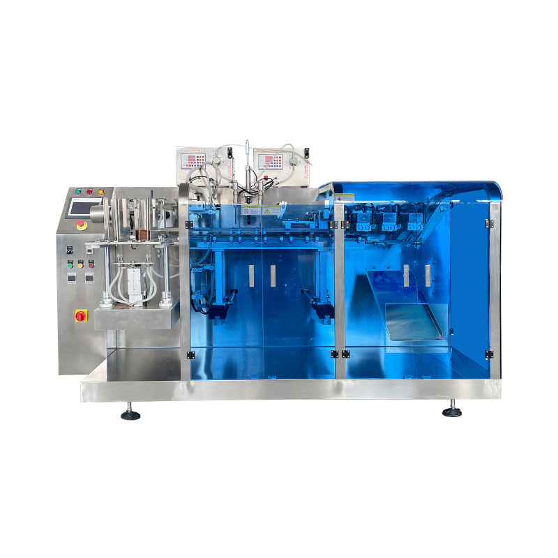 Horizontal bagging machine